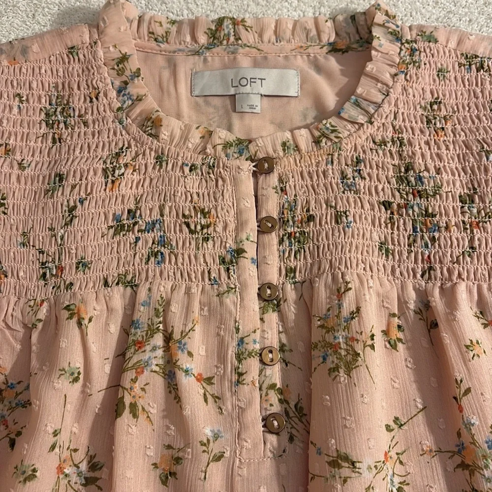 Loft blouse size L - Picture 4 of 7